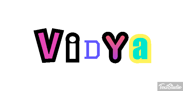 Vidya Effetto testo