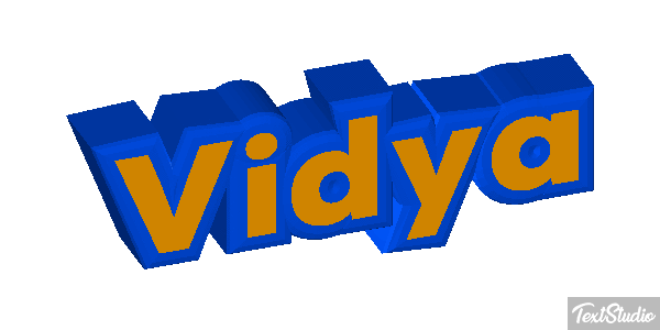 Vidya Effetto testo