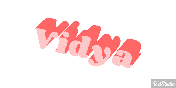 Vidya Effetto testo