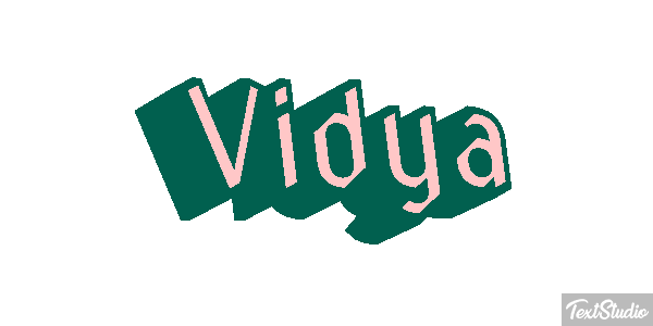 Vidya Effetto testo