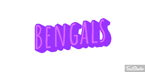 Bengals Text effect