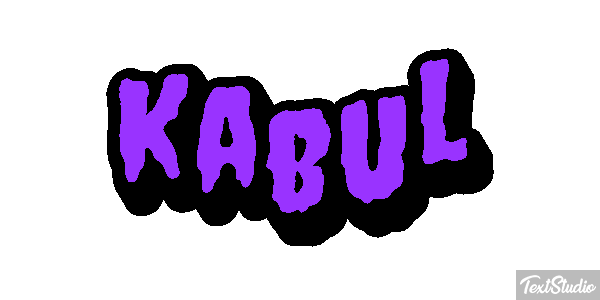 Kabul Efecto de texto