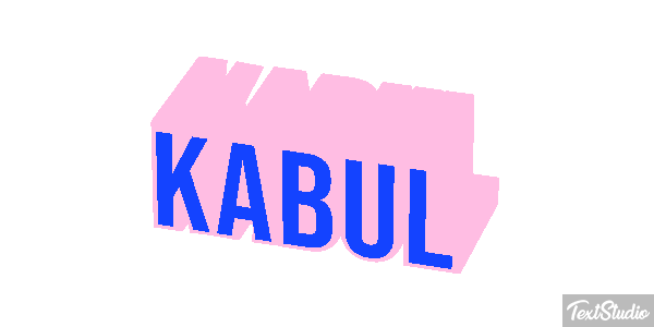 Kabul Efecto de texto