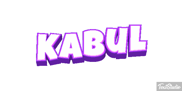 Kabul Efecto de texto