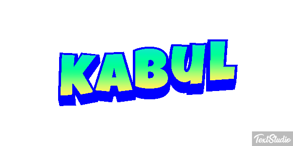 Kabul Efecto de texto
