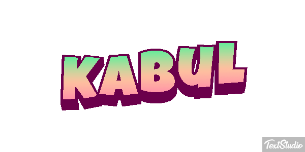 Kabul Efecto de texto