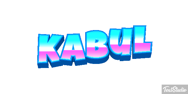 Kabul Efecto de texto