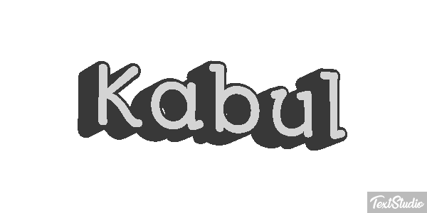 Kabul Efecto de texto