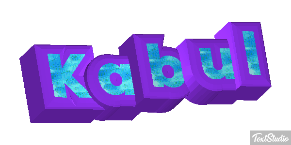 Kabul Efecto de texto