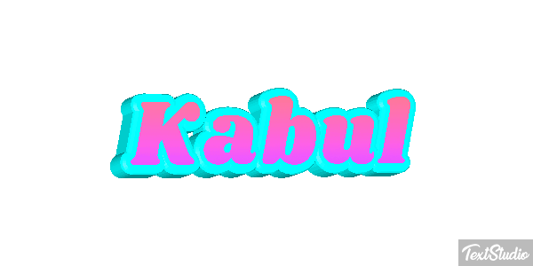 Kabul Efecto de texto