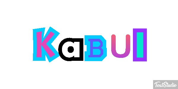 Kabul Efecto de texto