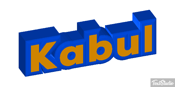 Kabul Efecto de texto