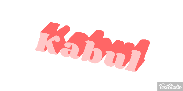 Kabul Efecto de texto