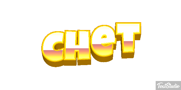 Chet Efecto de texto