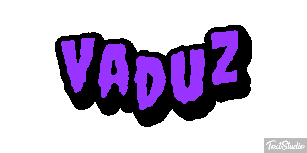 Vaduz Efecto de texto