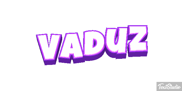 Vaduz Efecto de texto