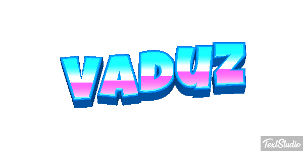 Vaduz Efecto de texto