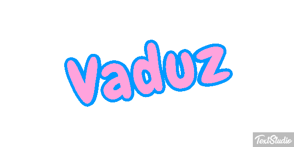 Vaduz Efecto de texto