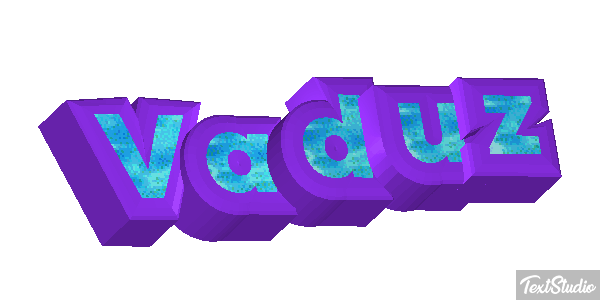 Vaduz Efecto de texto