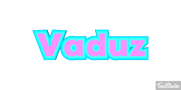 Vaduz Efecto de texto