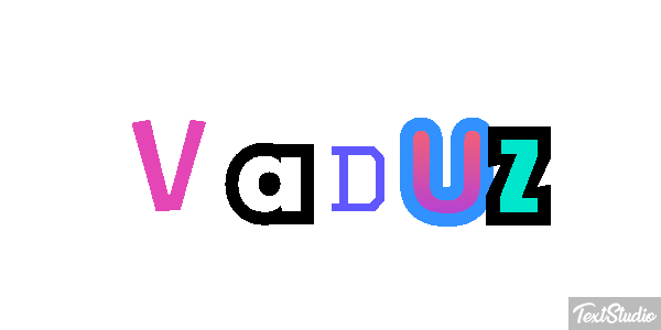 Vaduz Efecto de texto