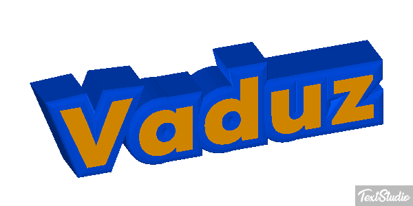 Vaduz Efecto de texto