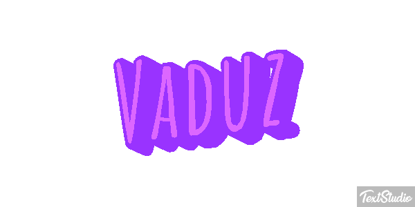 Vaduz Efecto de texto