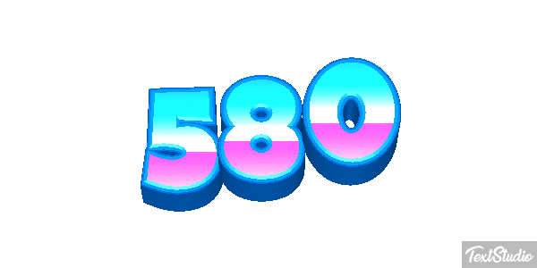 580 Effet de texte