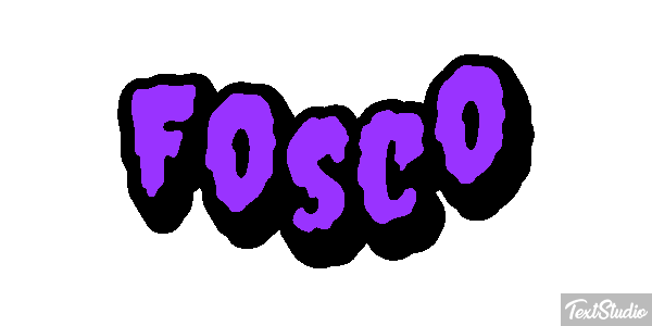 Fosco Effetto testo