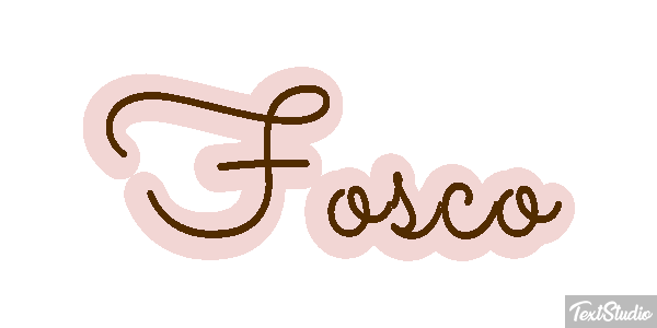 Fosco Effetto testo