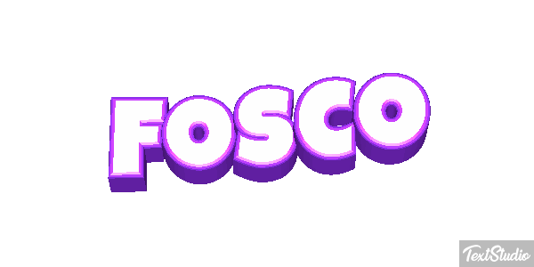 Fosco Effetto testo