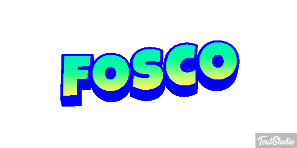 Fosco Effetto testo