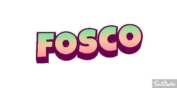 Fosco Effetto testo