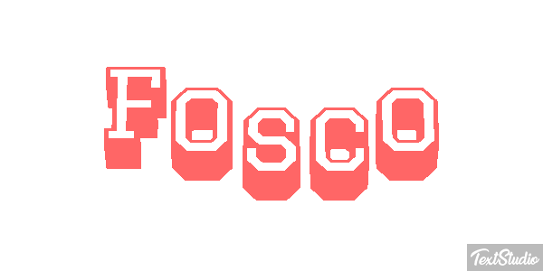 Fosco Effetto testo