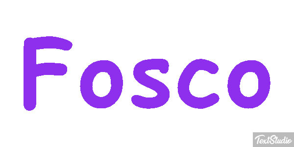 Fosco Effetto testo