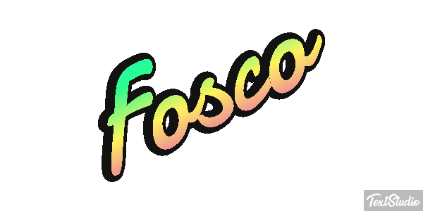 Fosco Effetto testo
