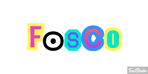 Fosco Effetto testo