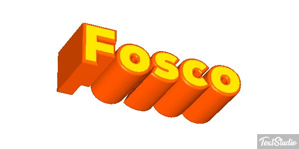 Fosco Effetto testo