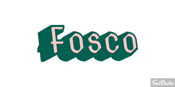 Fosco Effetto testo