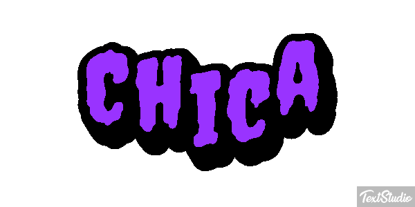 Chica Text effect