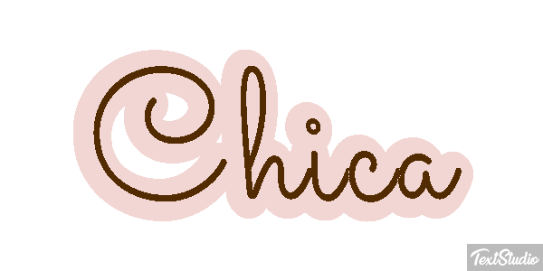 Chica Text effect