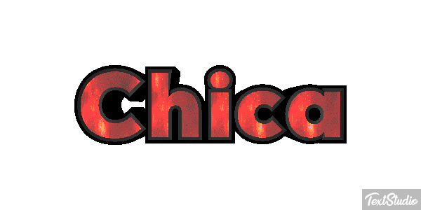 Chica Text effect