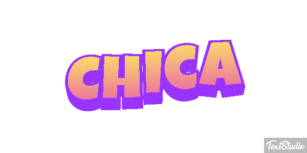 Chica Text effect