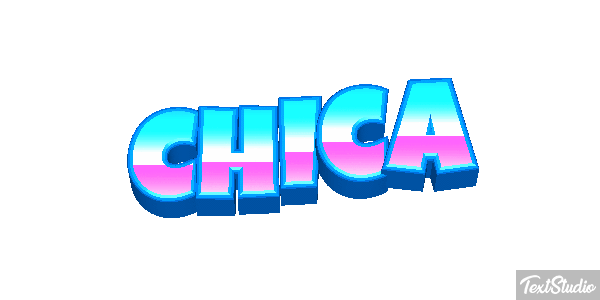Chica Text effect