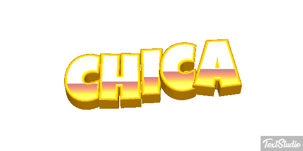 Chica Text effect