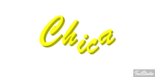 Chica Text effect