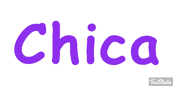 Chica Text effect