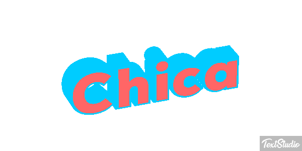 Chica Text effect