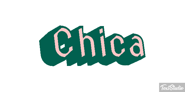 Chica Text effect