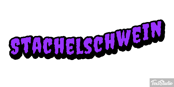 Stachelschwein テキスト効果